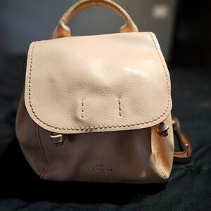 Coach derby light pink Leather Mini Backpack. In perfect condition!